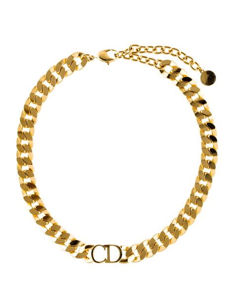 christian dior cd necklace|christian dior necklace price.